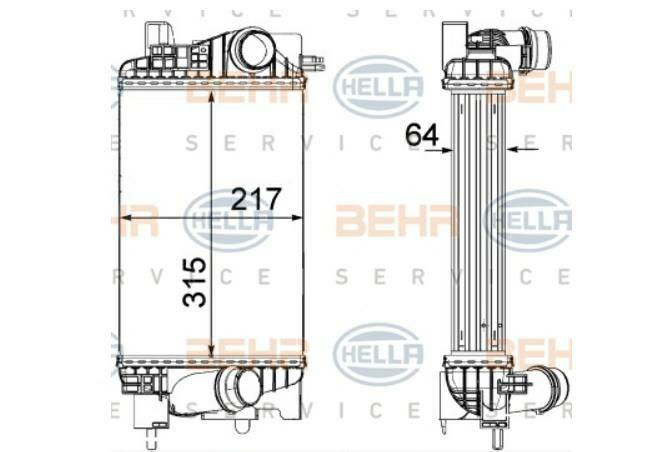 Articolo YRMDG - INTERCOOLER OPEL MERIVA